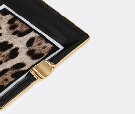 Dolce&amp;Gabbana Casa &#39;Leopardo&#39; ashtray, square, small MULTICOLOUR DGCA22POR378MUL