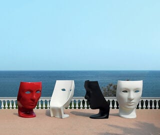Driade 'Nemo' armchair, red RED DRIA25NEM099RED
