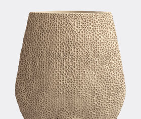 101 Copenhagen 'Sphere Shisen' square vase, big, sand BEIGE COPH23SPH291GRY