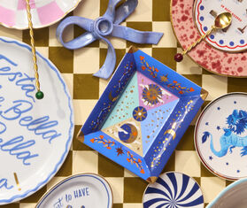 Bitossi Home &#39;L&#39;Astrologica&#39; tray, multicolor MULTICOLOUR BIHO25TRA158MUL