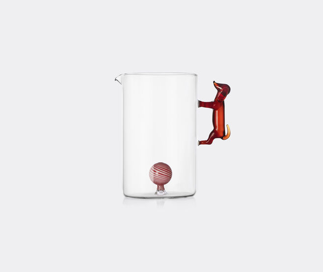 Ichendorf Milano 'Dogs' jug, bassotto with ball, multicolor MULTICOLOUR ICMI25DOG273MUL