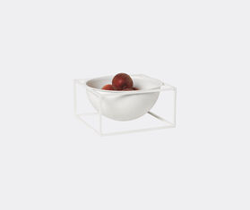 Audo Copenhagen &#39;Kubus Centerpiece bowl&#39;, large, white WHITE BYLA22BOW325WHI