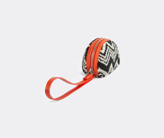 Missoni 'Keith' coin case WHITE MIHO22KEI090BLK