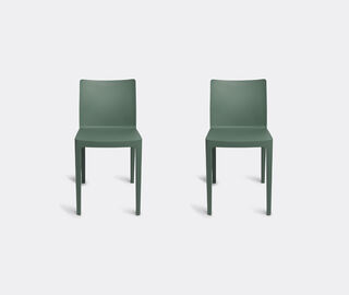 Hay 'Elementaire' chair, set of two, olive OLIVE HAY118ELE413GRN