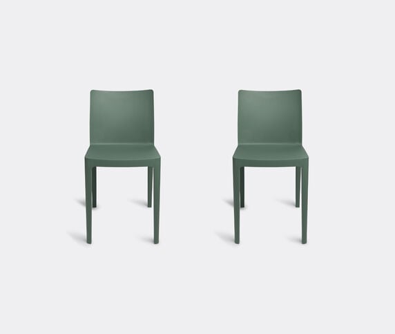 Hay 'Elementaire' chair, set of two, olive  HAY118ELE413GRN