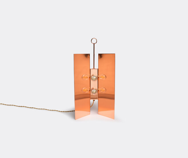 Marta Sala &Eacute;ditions 'LP1 Claudia Applique' table lamp, copper COPPER MSED18CLA616COP