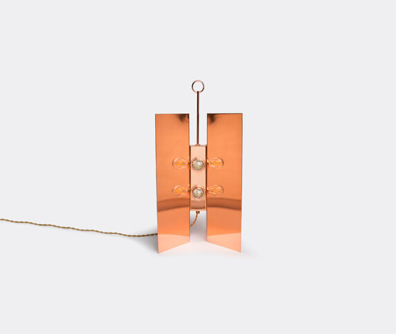 Marta Sala Éditions 'LP1 Claudia Applique' table lamp, copper