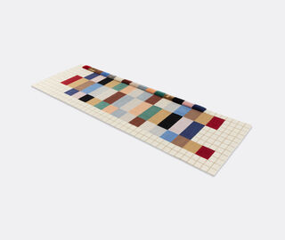 Cc-tapis 'Raag Runner Grid 2' rug, multicolor BROWN CCTA25RAA778MUL