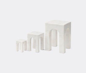 Gejst &lsquo;Arkis&rsquo; bookend, white WHITE GEJS23ARK401WHI