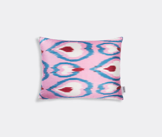 Les-Ottomans Silk cushion, multicolor MULTICOLOUR OTTO23SIL674MUL