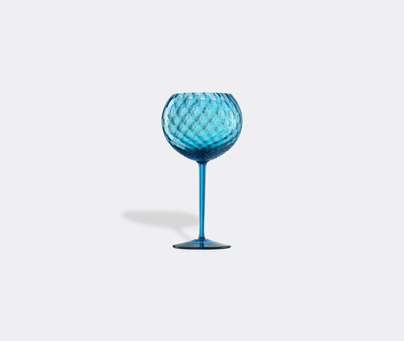 NasonMoretti 'Gigolo' red wine glass, balloton aquamarine Aquamarine NAMO22GIG055LBL