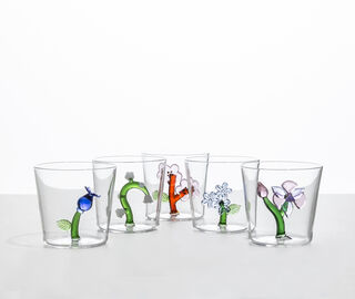 Ichendorf Milano 'Botanica' tumbler, set of six, multicolor MULTICOLOUR ICMI26BOT537MUL