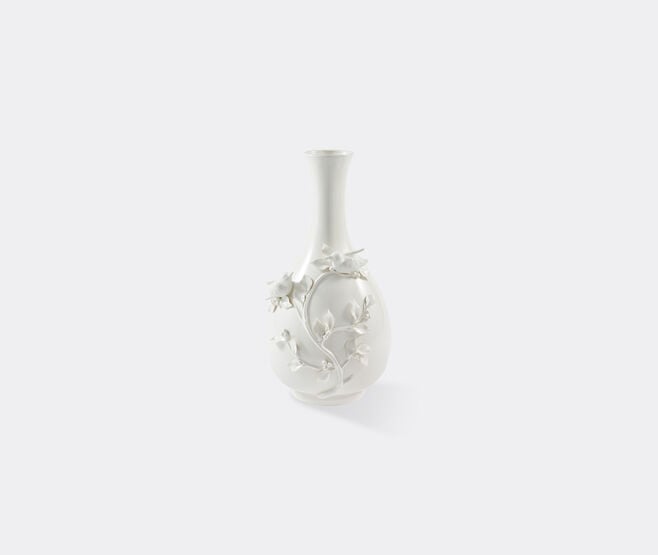 POLSPOTTEN 'Birds' vase, white WHITE POLS26VAS065WHI