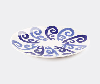 THEMIS Z 'Athenee Peacock' serving plate, blue BLUE THEM24ATH900BLU