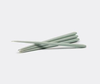 Stoff Nagel 'Stoff' candles, six pieces, dusty mint LIGHT GREEN STOF21STO315GRN