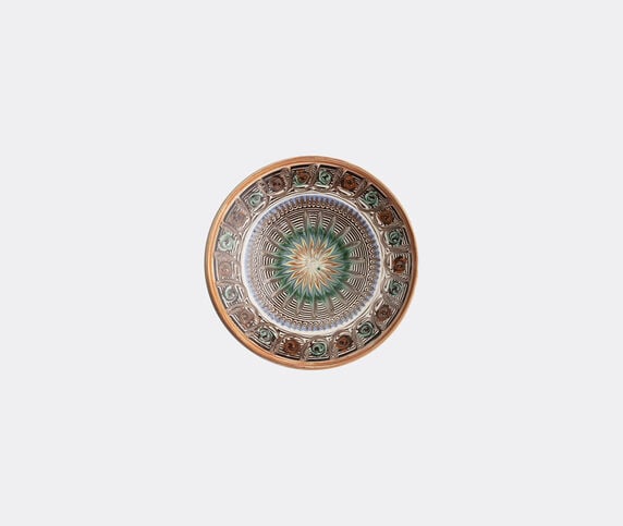 Cabana 'Horezu' plate, green MULTICOLOUR CABA23HOR392MUL