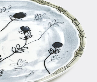 Serax 'Mirtillo Tea' dinner plate, set of two MULTICOLOUR SERA23PLA044MUL