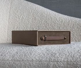 August Sandgren 'Watchbox', large LIGHT BROWN AUSA22WAT578LBR