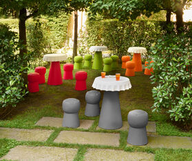 Slide 'Cin Cin' stool, elephant gray GREY SLID26CIN032GRY