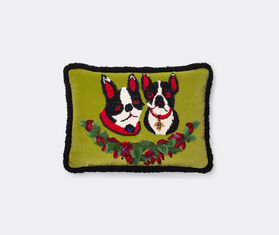 Gucci 'Bosco and Orso' needlepoint cushion MULTICOLOUR GUCC18CUS926RED