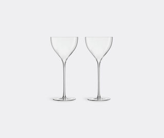 LSA International 'Savoy' Nick &amp; Nora glass, set of two TRANSPARENT LSAI22SAV630TRA