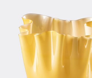Venini 'Fazzoletto Opalino' vase, L, amber MULTICOLOUR VENI20FAZ976WHI