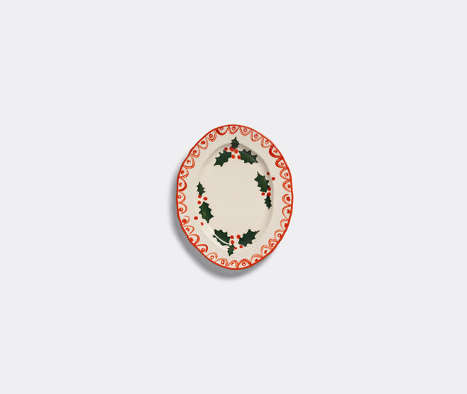 &k Amsterdam 'Holly' oval platter, small, red multicolor MULTICOLOUR AMST26PLA808MUL