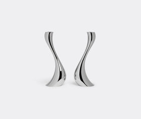 Georg Jensen 'Cobra' candleholder large, set of two SILVER GEJE18COB144SIL