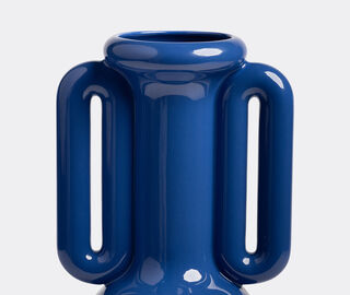 &amp;k Amsterdam 'Amfora' vase, dark blue BLUE AMST26VAS249BLU