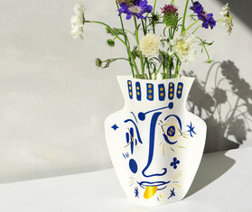 Octaevo 'Vasage' paper vase, white MULTICOLOUR OCTA20PAP892WHI