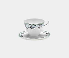 Serax &#39;Blossom Milk&#39; cappuccino cup and saucer, set of two MULTICOLOUR SERA23CAP679MUL