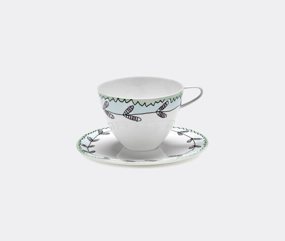 Serax 'Blossom Milk' cappuccino cup and saucer, set of two undefined ${masterID}