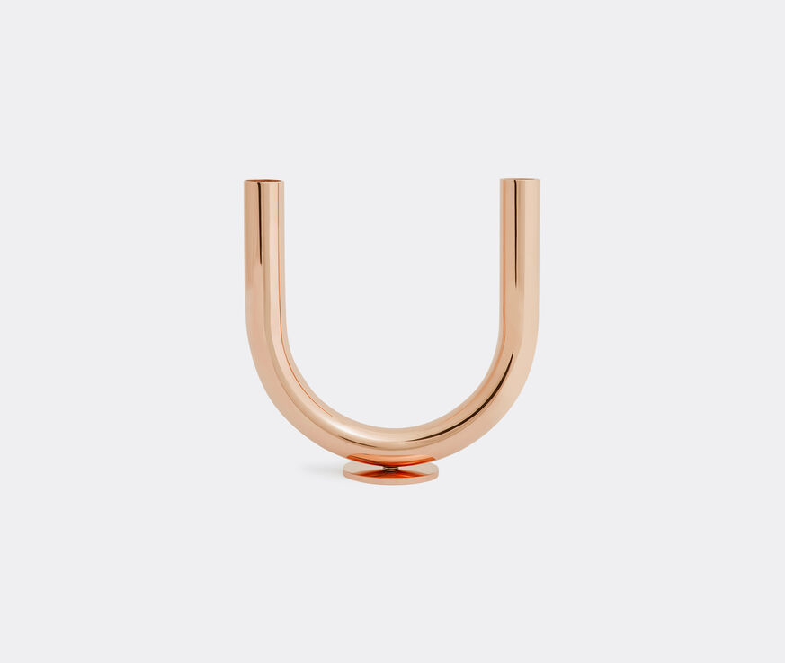 Minimalux 'U' candleholder, copper  MINI15UCN968GOL