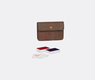 ETRO Home Interiors 'Arnica' playing card set, red RED ETRO26ARN209RED
