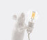 Seletti 'Mouse' lamp standing, US plug, E12 bulb WHITE SELE21MOU849WHI
