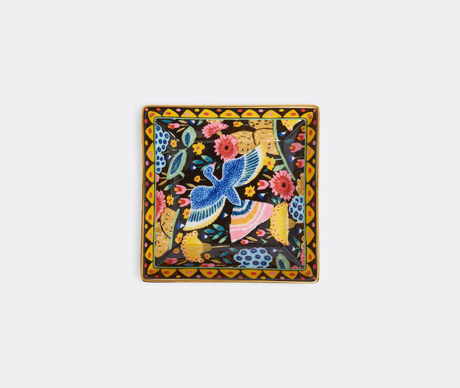 La DoubleJ 'Colombo' trinket tray, black BLACK LADJ25TRI349MUL