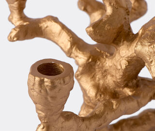 POLSPOTTEN 'Apple Tree' candle holder, small GOLD POLS22CAN389GOL