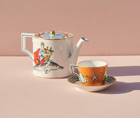 Ginori 1735 'Il Viaggio di Nettuno' teapot WHITE RIGI20VIA665WHI