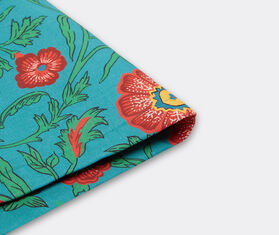 La DoubleJ 'Dragon Flower' tablemat, set of two, turquoise TURQUOISE LADJ23TAB263MUL