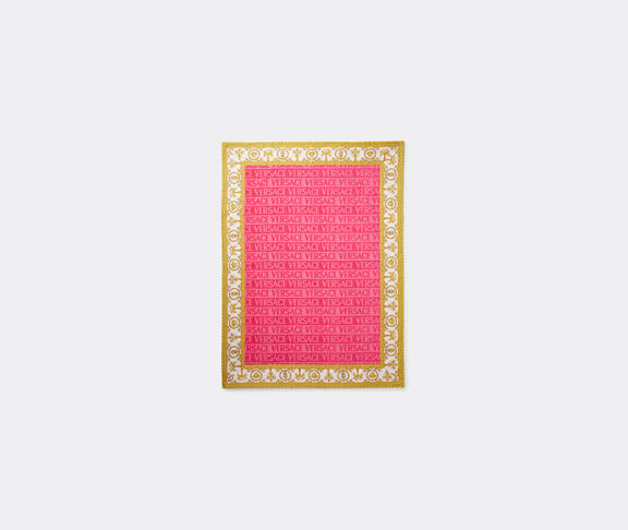 Versace 'I Love Baroque' beach towel, pink undefined ${masterID}