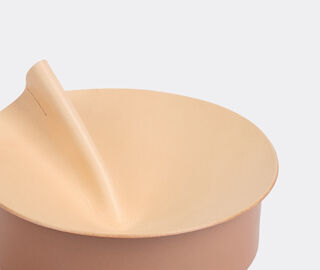 Uniqka 'Rotonda' box, small, nude BEIGE UNIQ24ROT426PIN