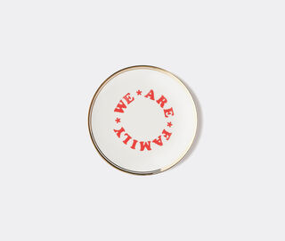 Bitossi Home 'We Are Family' plate, set of six MULTICOLOUR BIHO22SET585MUL