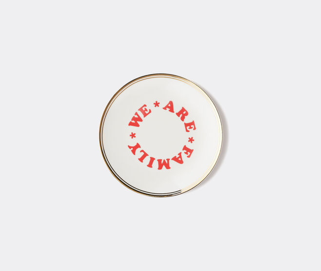 Bitossi Home 'We Are Family' plate, set of six MULTICOLOUR BIHO22SET585MUL