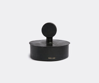 Mad et Len 'Cristaux' pot pourri totem, Spirituelle, large BLACK MALE19POT208BLK