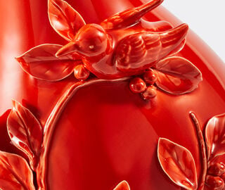 POLSPOTTEN 'Birds' vase, orange ORANGE POLS26VAS437ORA