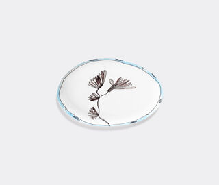 Serax 'Camelia Aubergine' oval plate MULTICOLOUR SERA23OVA153MUL