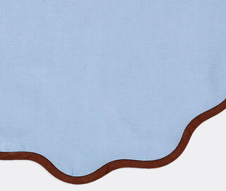 La DoubleJ 'Rainbow Sky Cloud' tablemat, set of two BLUE LADJ23CLO345LBL