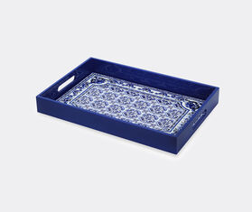Dolce&amp;Gabbana Casa 'Blu Mediterraneo' tray, rectangular MULTICOLOUR DGCA23REC724MUL