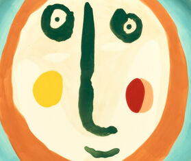 Serax &#39;Feast Face 2&#39; serving plate MULTICOLOUR SERA21SER003MUL