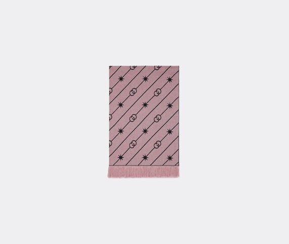 Gucci 'Diagonal' plaid blanket, pink pink GUCC22PLA164PIN